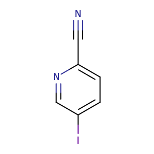 N#Cc1ccc(cn1)I