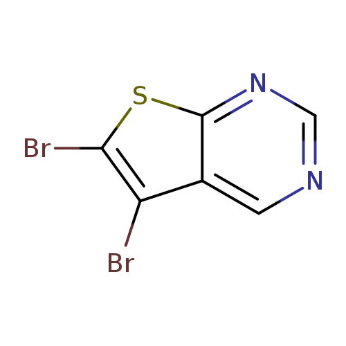 Brc1sc2c(c1Br)cncn2