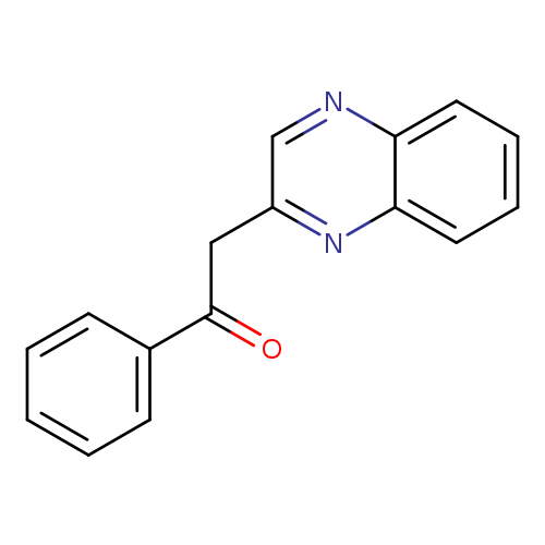 O=C(c1ccccc1)Cc1cnc2c(n1)cccc2