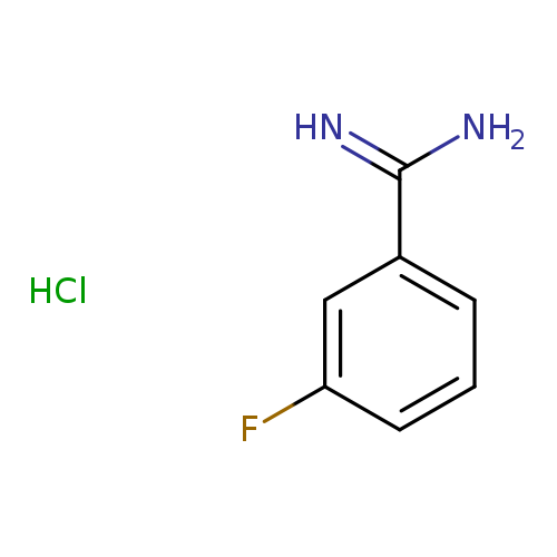 Fc1cccc(c1)C(=N)N.Cl