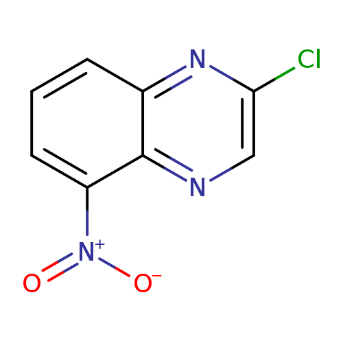 Clc1cnc2c(n1)cccc2[N+](=O)[O-]