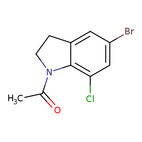 Brc1cc(Cl)c2c(c1)CCN2C(=O)C