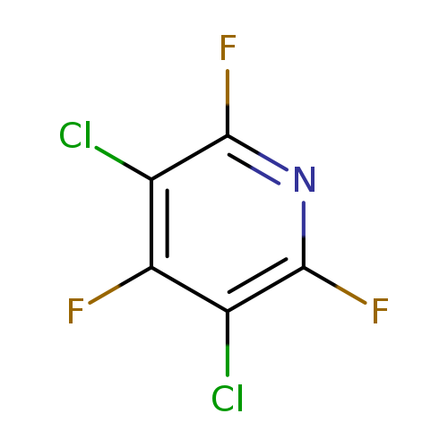 Fc1nc(F)c(c(c1Cl)F)Cl