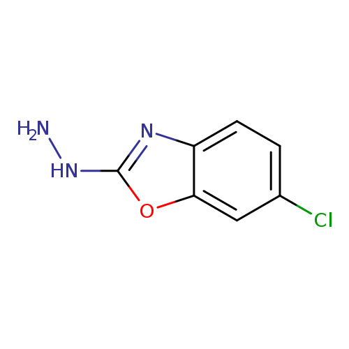 NNc1nc2c(o1)cc(cc2)Cl