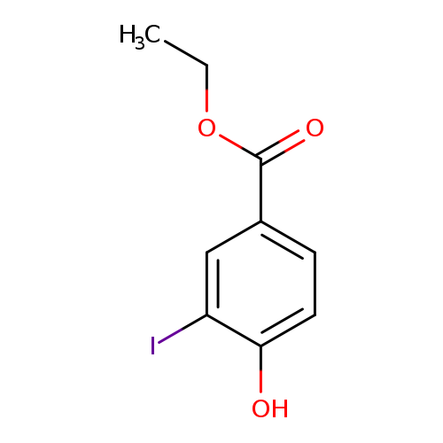 CCOC(=O)c1ccc(c(c1)I)O