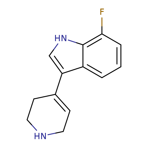 Fc1cccc2c1[nH]cc2C1=CCNCC1