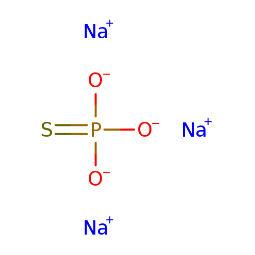 [O-]P(=S)([O-])[O-].[Na+].[Na+].[Na+]