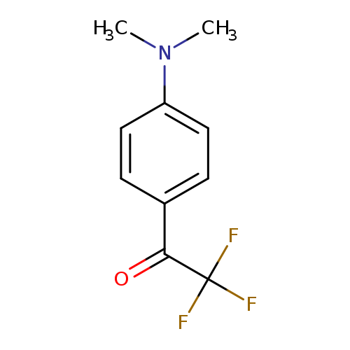 CN(c1ccc(cc1)C(=O)C(F)(F)F)C