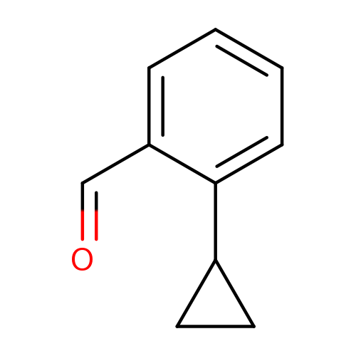 O=Cc1ccccc1C1CC1