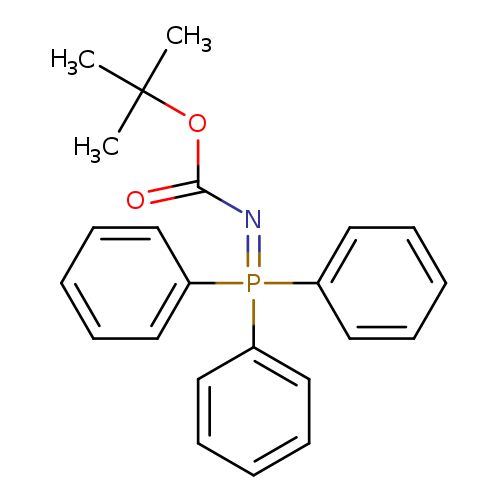 O=C(N=P(c1ccccc1)(c1ccccc1)c1ccccc1)OC(C)(C)C