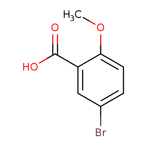 COc1ccc(cc1C(=O)O)Br