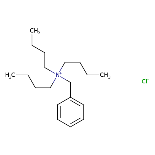 CCCC[N+](Cc1ccccc1)(CCCC)CCCC.[Cl-]