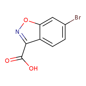 Brc1ccc2c(c1)onc2C(=O)O