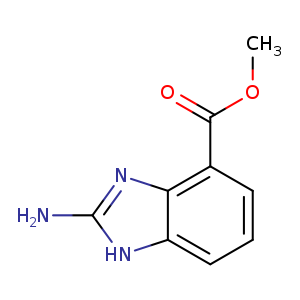 COC(=O)c1cccc2c1nc([nH]2)N