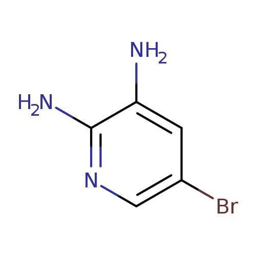 Brc1cnc(c(c1)N)N