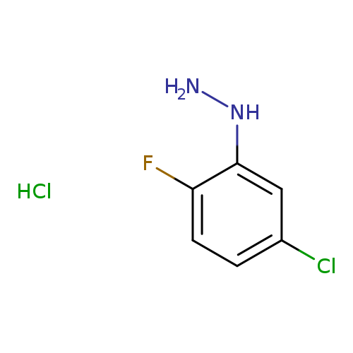 NNc1cc(Cl)ccc1F.Cl
