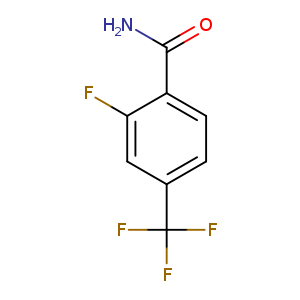 NC(=O)c1ccc(cc1F)C(F)(F)F