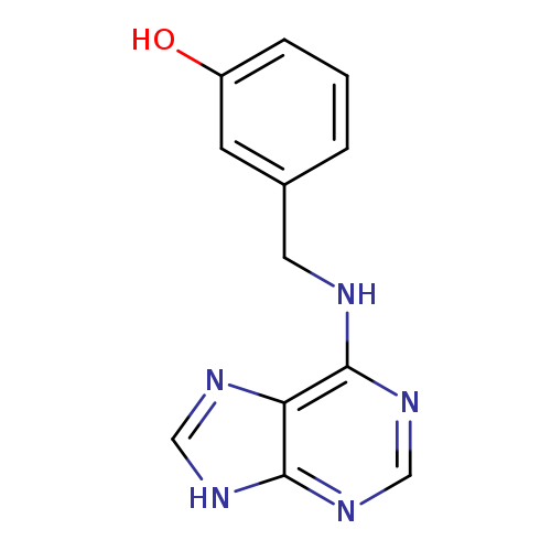 Oc1cccc(c1)CNc1ncnc2c1nc[nH]2