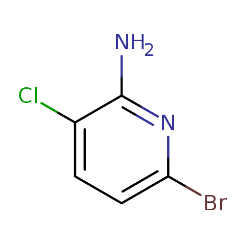 Brc1ccc(c(n1)N)Cl