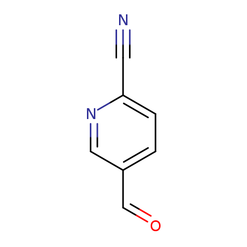 O=Cc1ccc(nc1)C#N