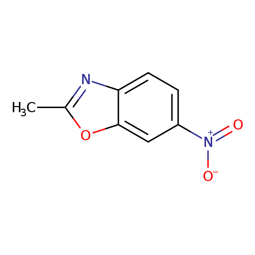 Cc1nc2c(o1)cc(cc2)[N+](=O)[O-]