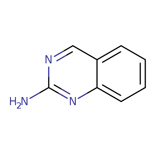 Nc1ncc2c(n1)cccc2