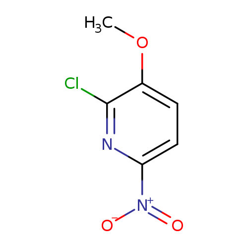 COc1ccc(nc1Cl)[N+](=O)[O-]