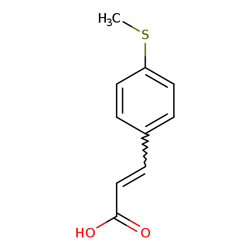 CSc1ccc(cc1)C=CC(=O)O