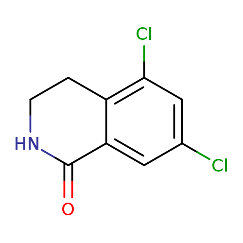 Clc1cc(Cl)c2c(c1)C(=O)NCC2