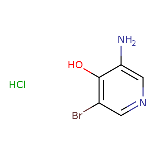 Oc1c(N)cncc1Br.Cl
