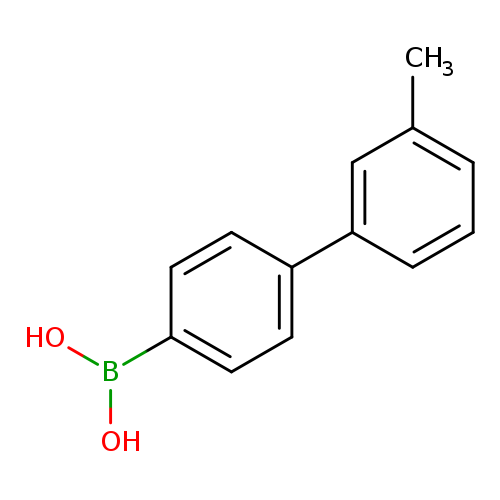 Cc1cccc(c1)c1ccc(cc1)B(O)O