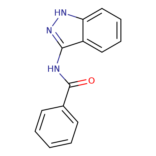 O=C(c1ccccc1)Nc1n[nH]c2c1cccc2