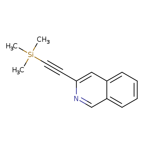 C[Si](C#Cc1ncc2c(c1)cccc2)(C)C