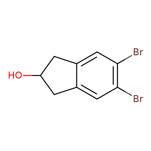 OC1Cc2c(C1)cc(c(c2)Br)Br
