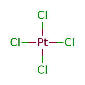 Cl[Pt](Cl)(Cl)Cl