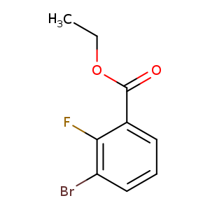 CCOC(=O)c1cccc(c1F)Br