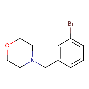 Brc1cccc(c1)CN1CCOCC1