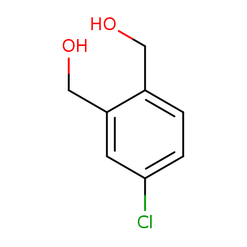 OCc1cc(Cl)ccc1CO