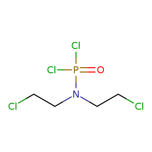 ClCCN(P(=O)(Cl)Cl)CCCl