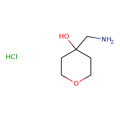 NCC1(O)CCOCC1.Cl