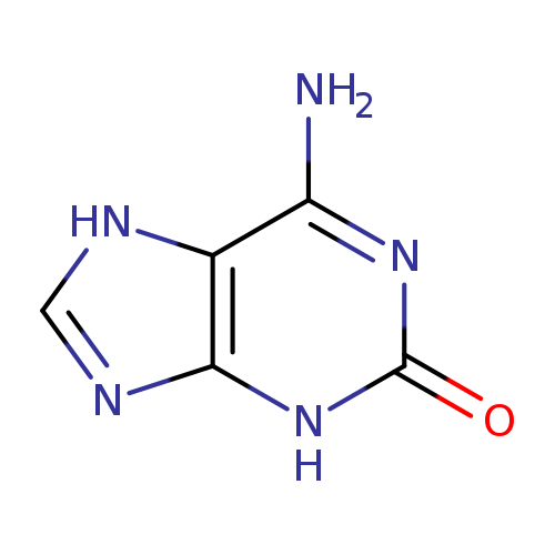 O=c1nc(N)c2c([nH]1)nc[nH]2