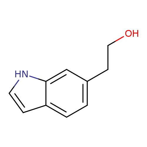 OCCc1ccc2c(c1)[nH]cc2