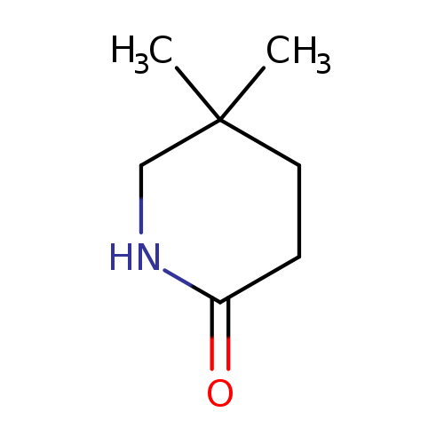 O=C1CCC(CN1)(C)C