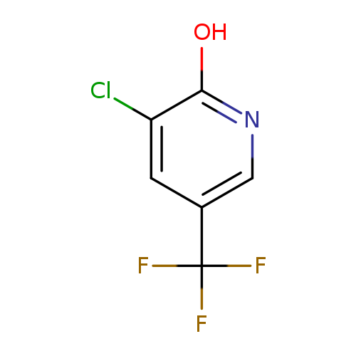 Oc1ncc(cc1Cl)C(F)(F)F