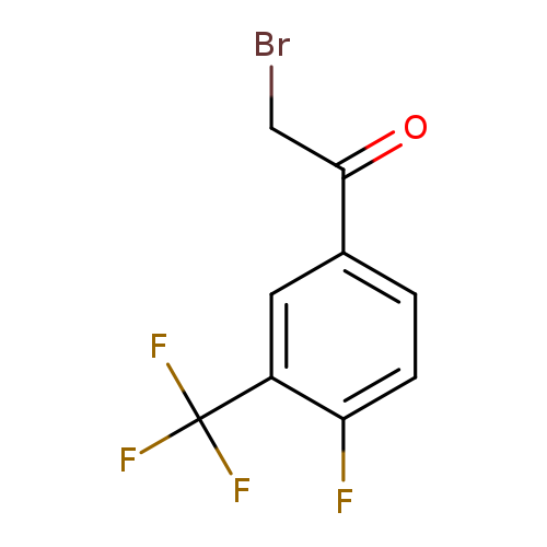 BrCC(=O)c1ccc(c(c1)C(F)(F)F)F