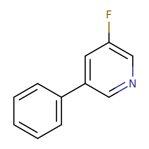 Fc1cncc(c1)c1ccccc1
