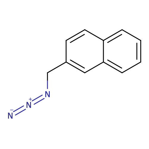 [N-]=[N+]=NCc1ccc2c(c1)cccc2
