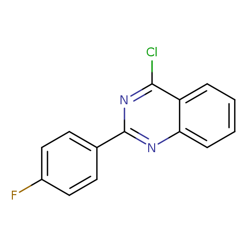 Fc1ccc(cc1)c1nc(Cl)c2c(n1)cccc2