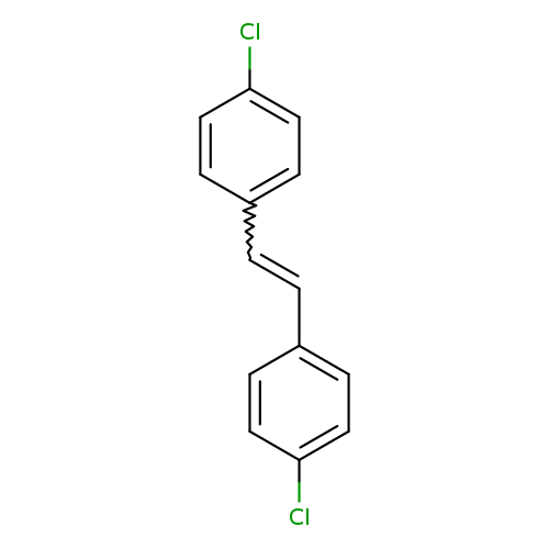 Clc1ccc(cc1)C=Cc1ccc(cc1)Cl