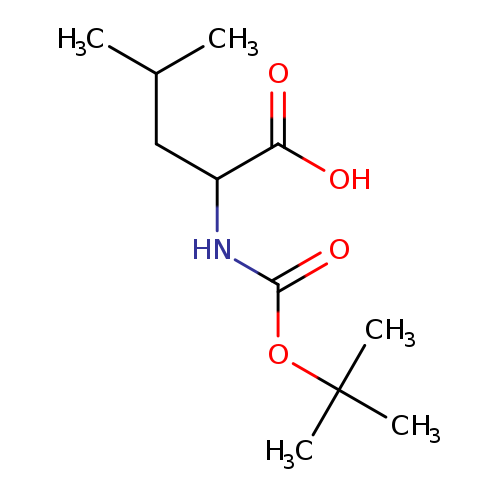 CC(CC(C(=O)O)NC(=O)OC(C)(C)C)C